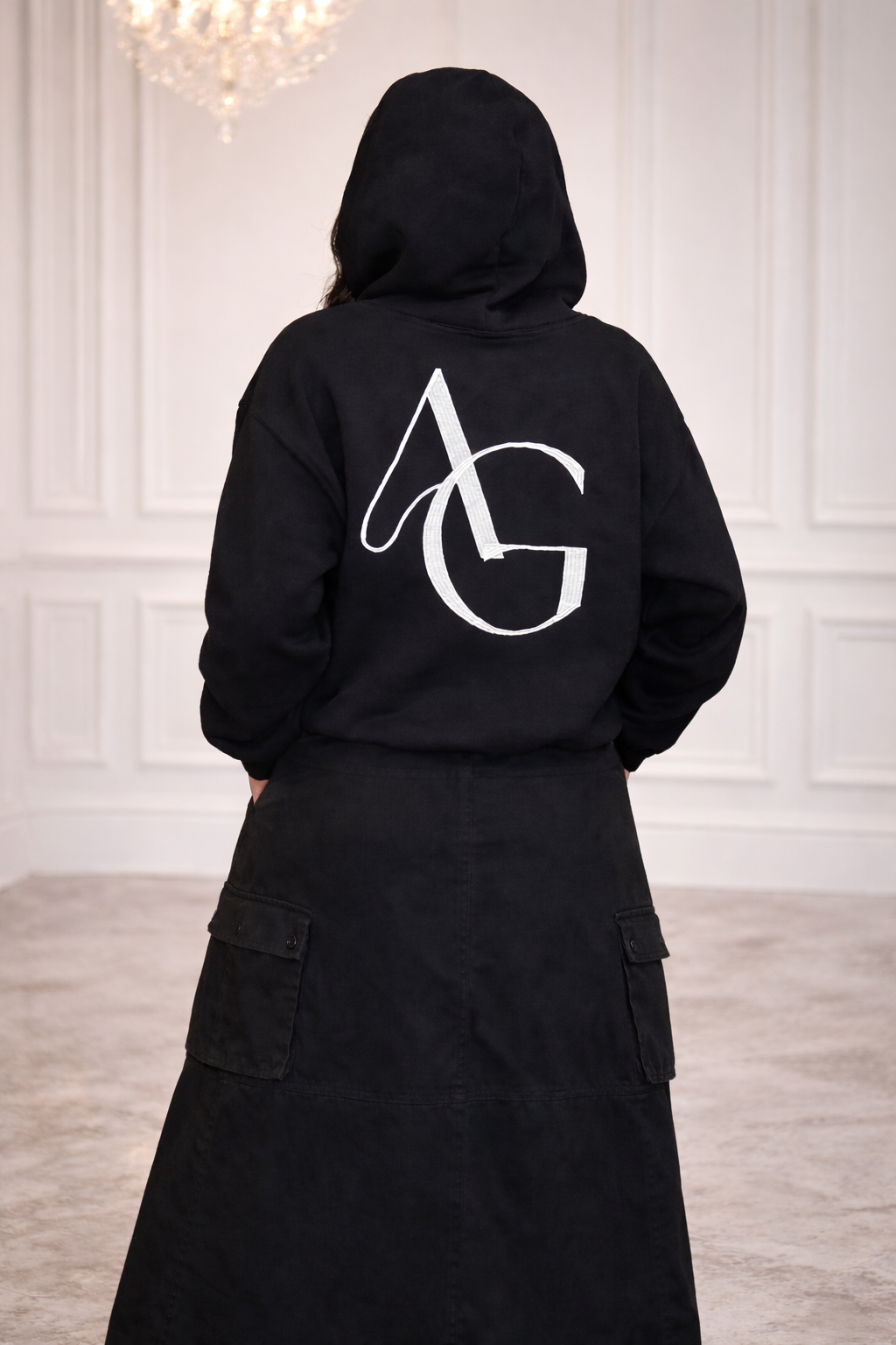 AG icon unisex hoodie