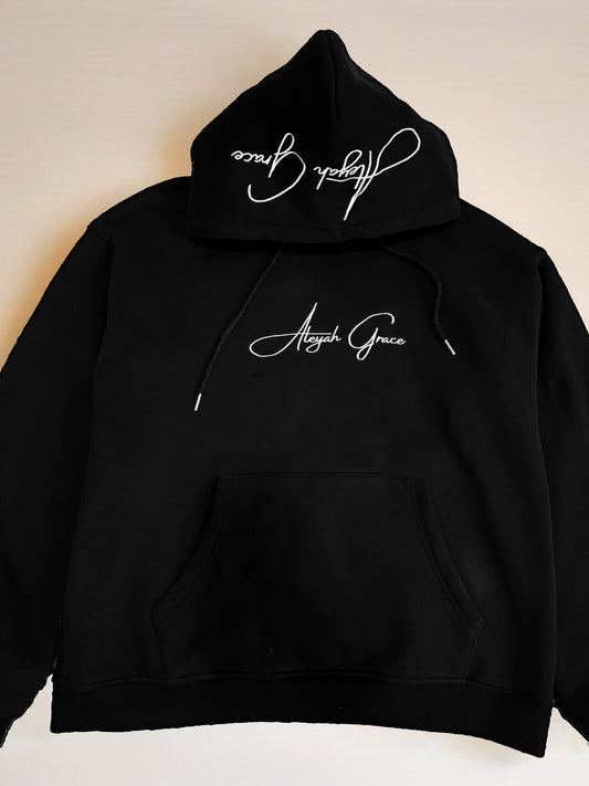 Black AleyahGrace hoodie